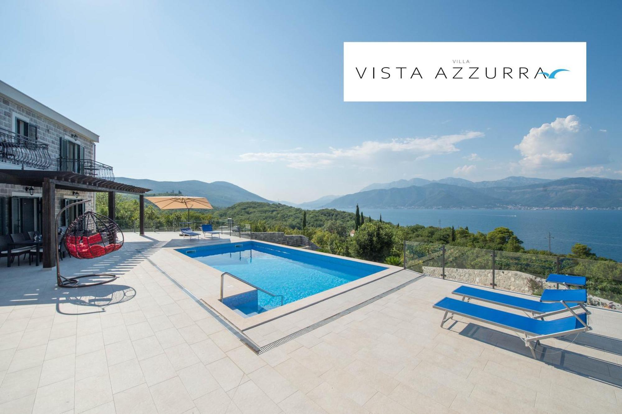 Villa Vista Azzurra Tivat Exteriér fotografie