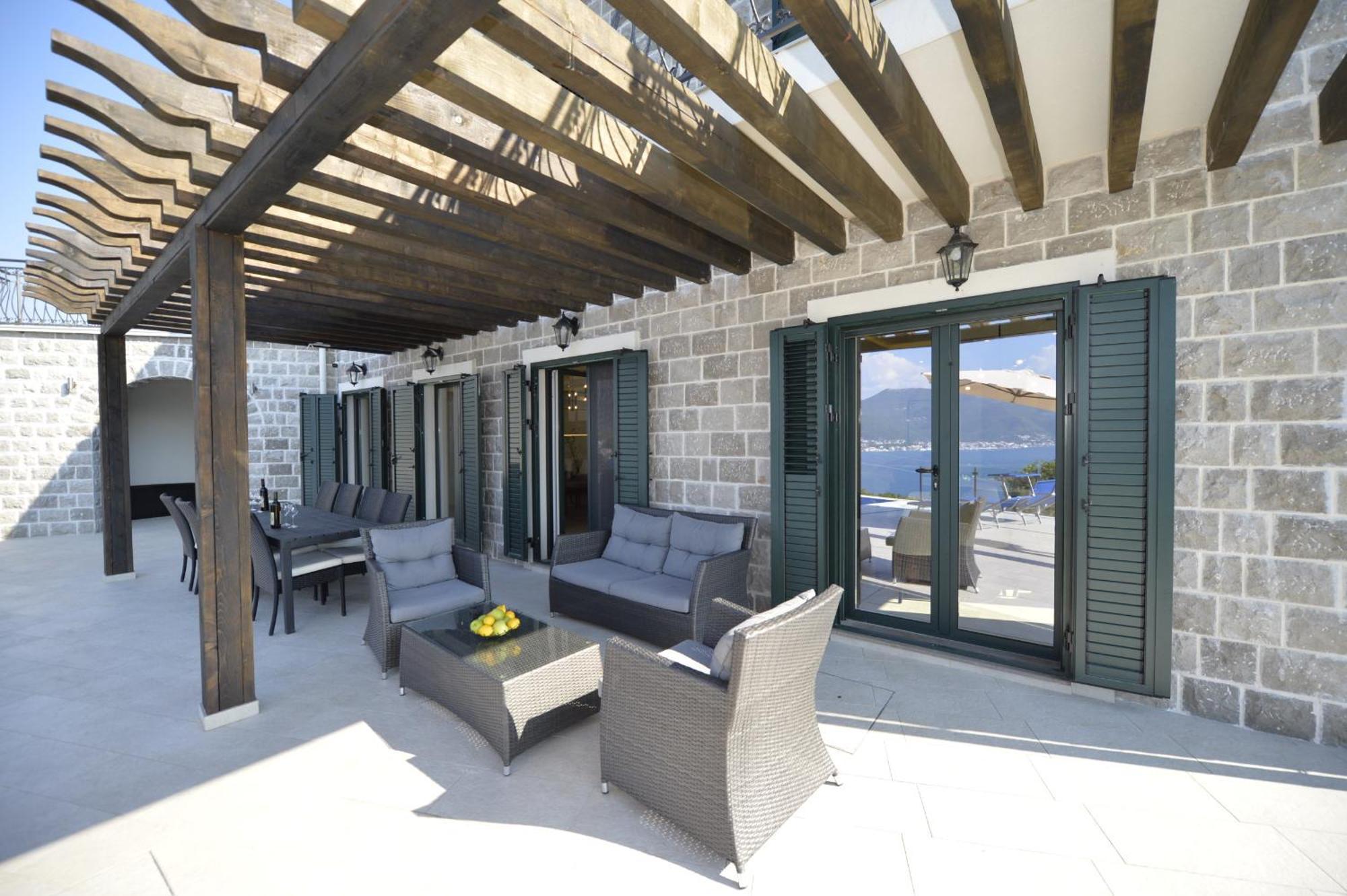Villa Vista Azzurra Tivat Exteriér fotografie