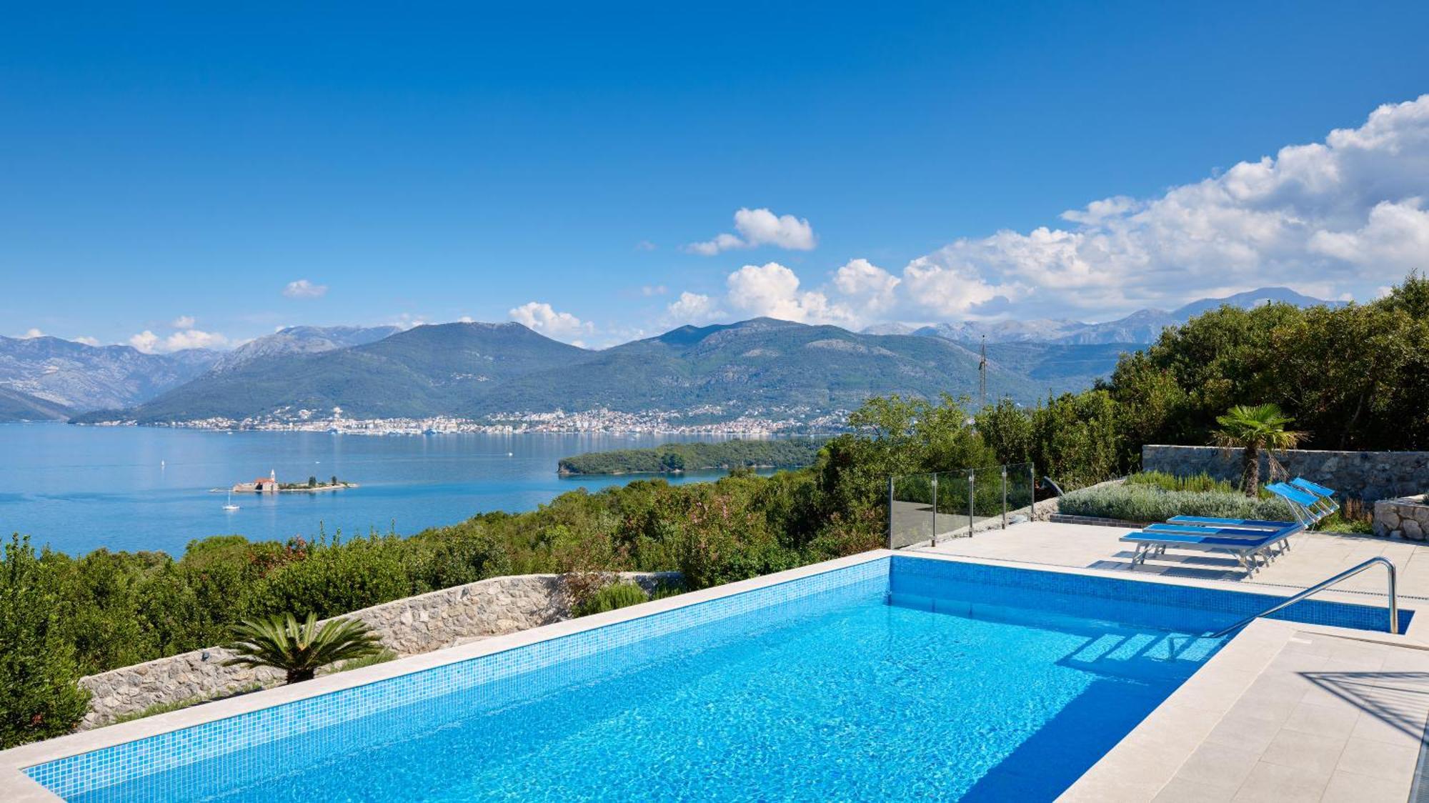 Villa Vista Azzurra Tivat Exteriér fotografie